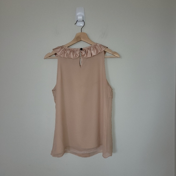 Milly new York aso gossip girl - blush rose silk top - Picture 4 of 7